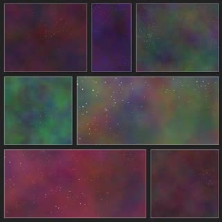 Nebula Clusters The art of cosmic dust 64 editions only #space #nebula #procgen #procedural #nftcol…