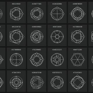 Alchemy circles procedural generator #gamedev #procedural #generative #FullmetalAlchemist